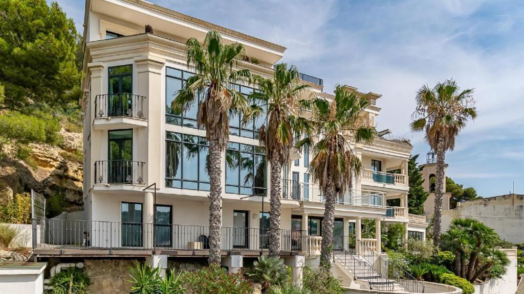 Grand Studio Terrasse De Standing, Pleine Vue Village Et Mer Carry-le-Rouet Luaran gambar