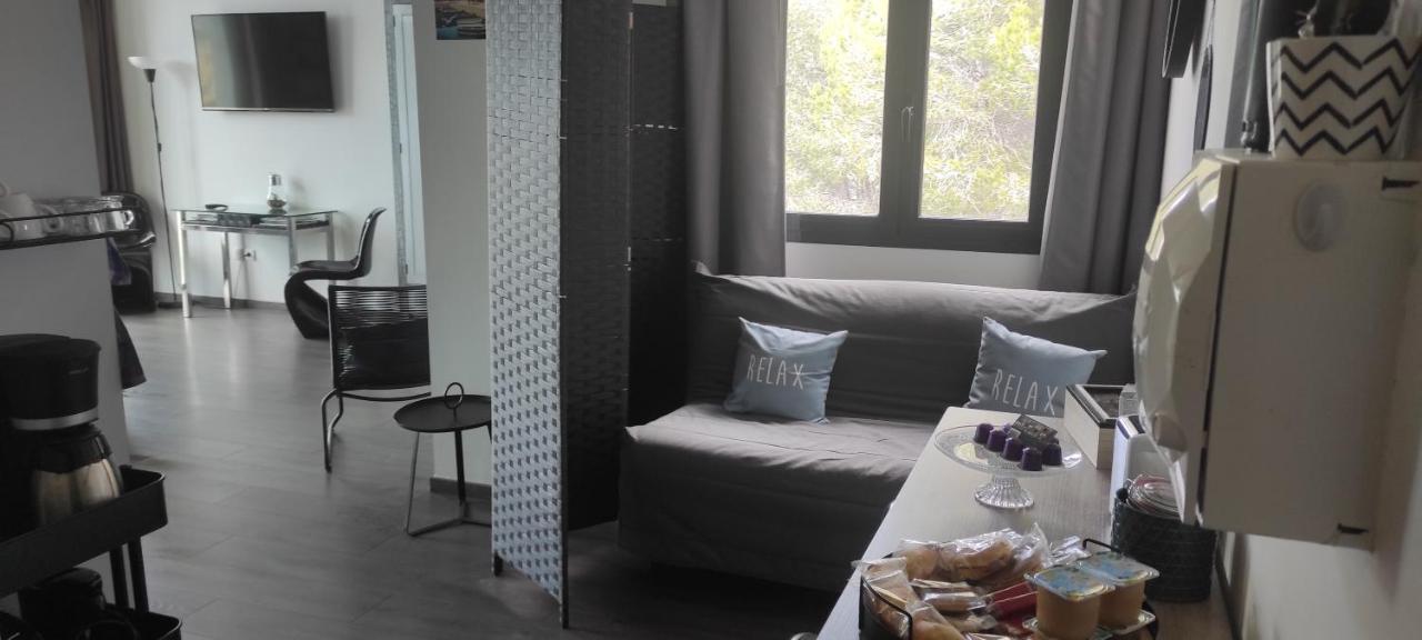 Grand Studio Terrasse De Standing, Pleine Vue Village Et Mer Carry-le-Rouet Luaran gambar